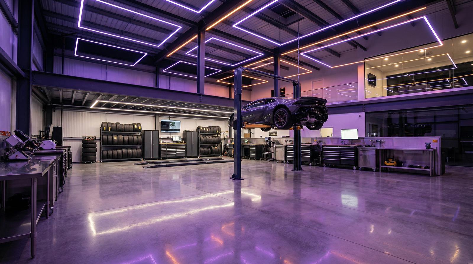 国产视频改装工坊实景